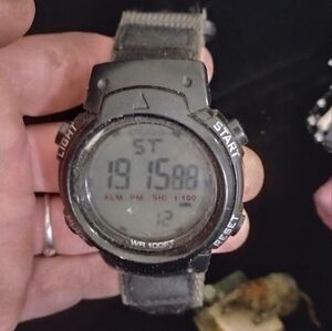 Digital Black Sports Watch
